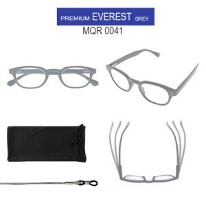 Okulary Korekcyjne Everest Premium do Czytania – Kolor szary