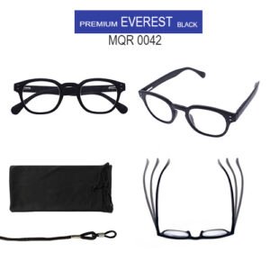 Okulary Korekcyjne Everest Premium do Czytania – Kolor czarny