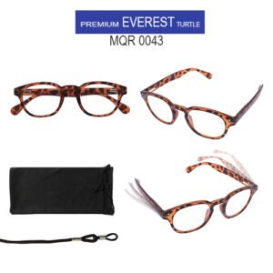 Okulary Korekcyjne Everest Premium do Czytania – Kolor szylkret