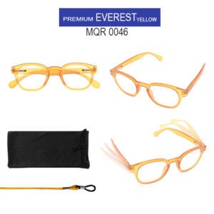 Okulary Korekcyjne Everest Premium do Czytania – Kolor żółty